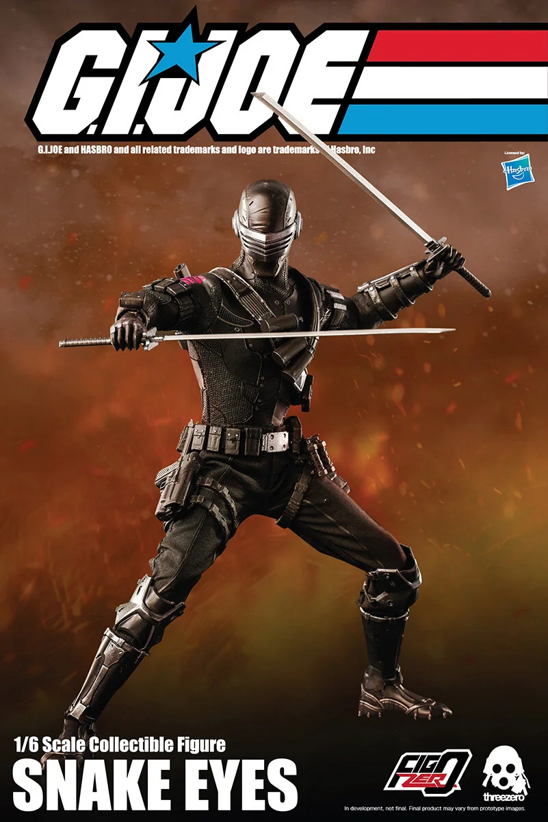 1/6サイドショウ SIDESHOW スネークアイズ GIJOE G.I.ジョー – 1/6 スネークアイズが10/25に予約販売開始！ — THREEZERO